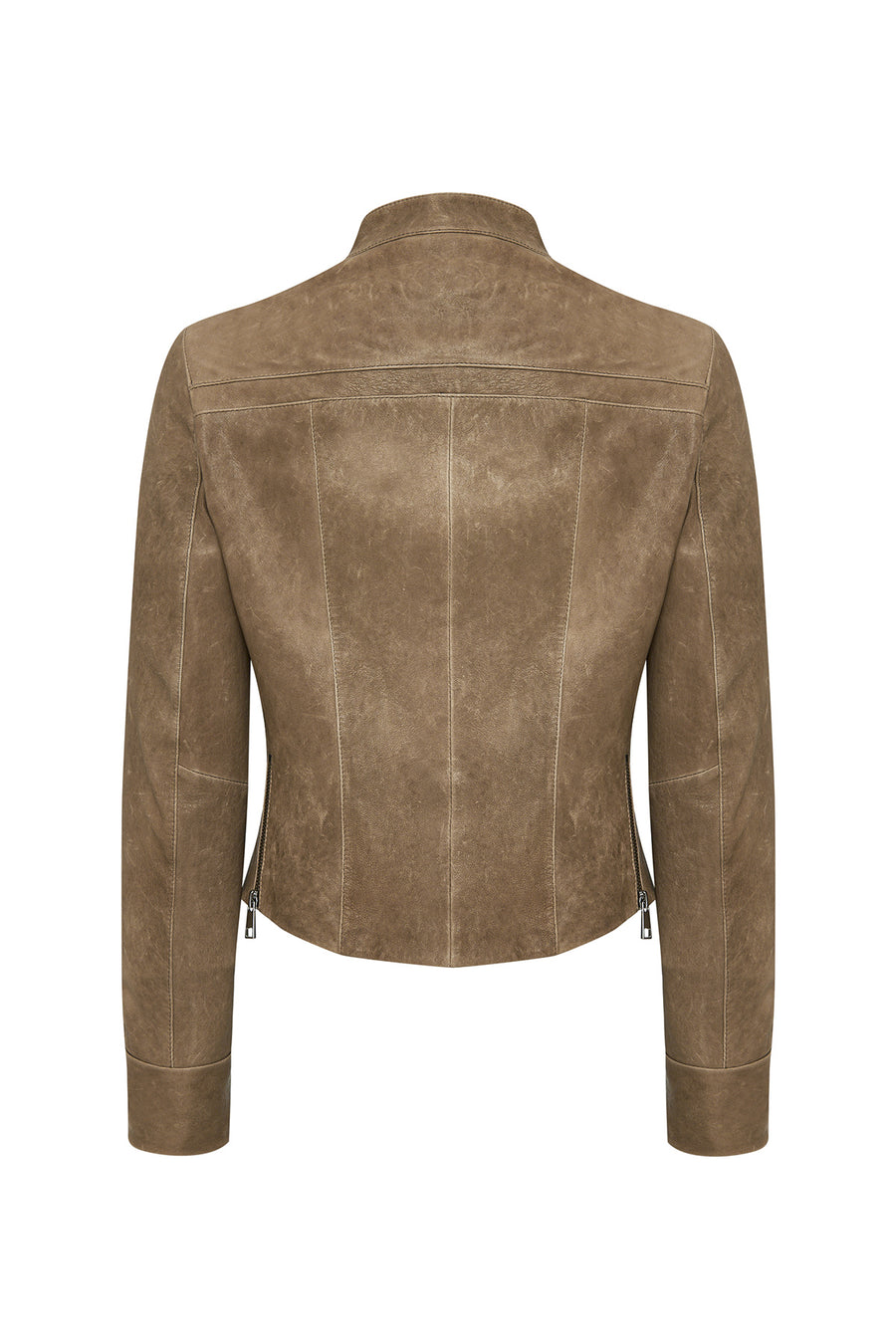 Brazil Women's Mink Short Leather Jacket