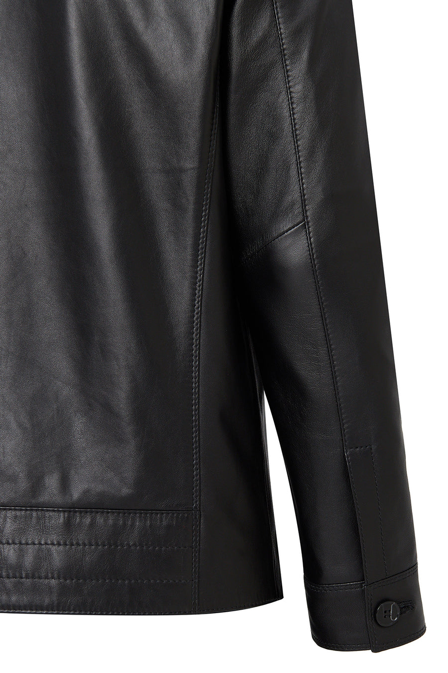 Axel Men's Black Leather Jacket