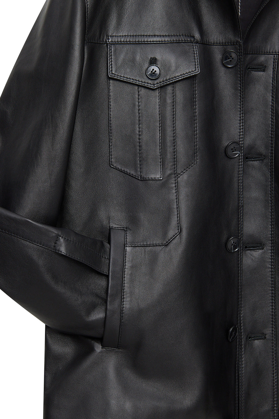 Axel Men's Black Leather Jacket