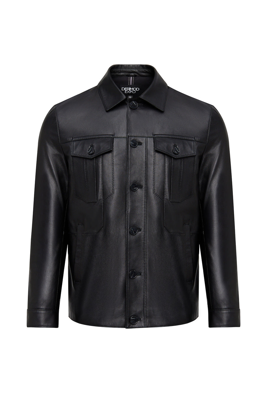 Axel Men's Black Leather Jacket