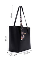 Women's Black Shoulder Bag with Accessories | Derimod