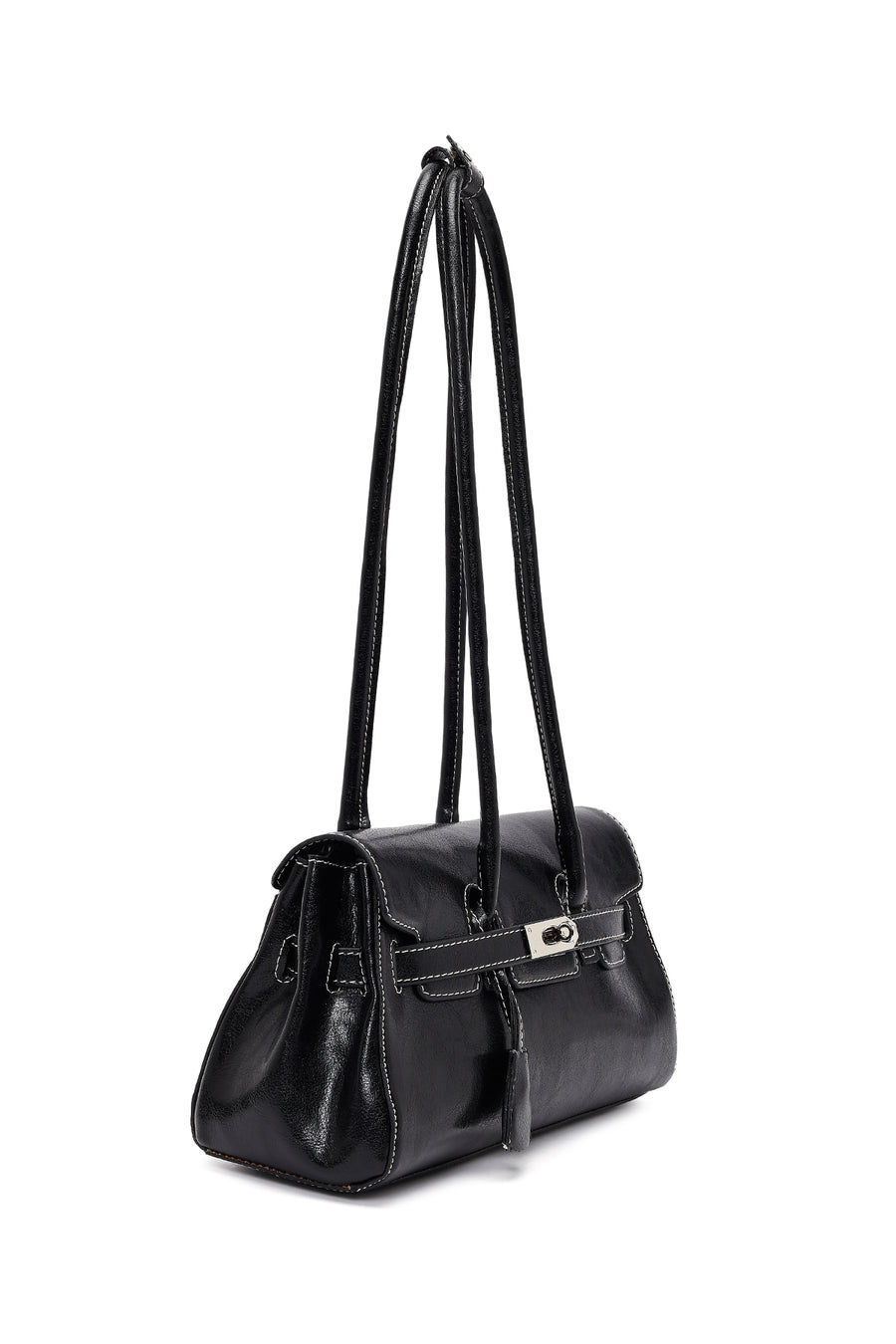 Women's Black Shoulder Bag