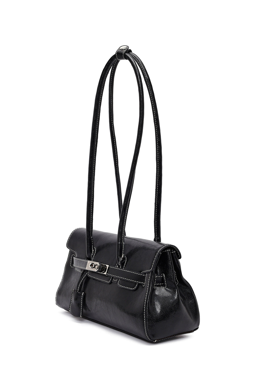 Women's Black Shoulder Bag