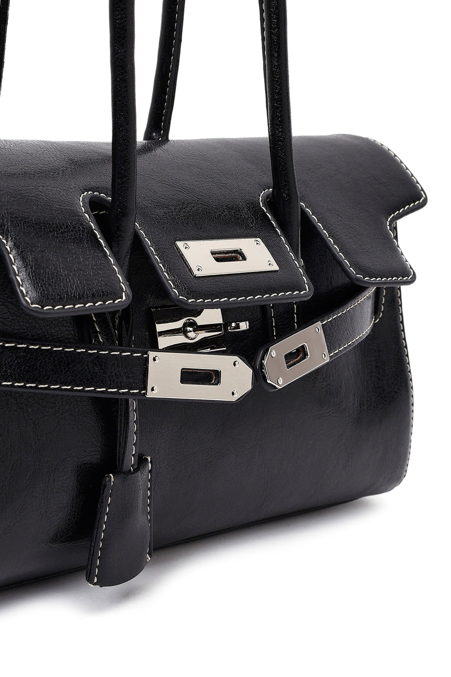 Women's Black Shoulder Bag