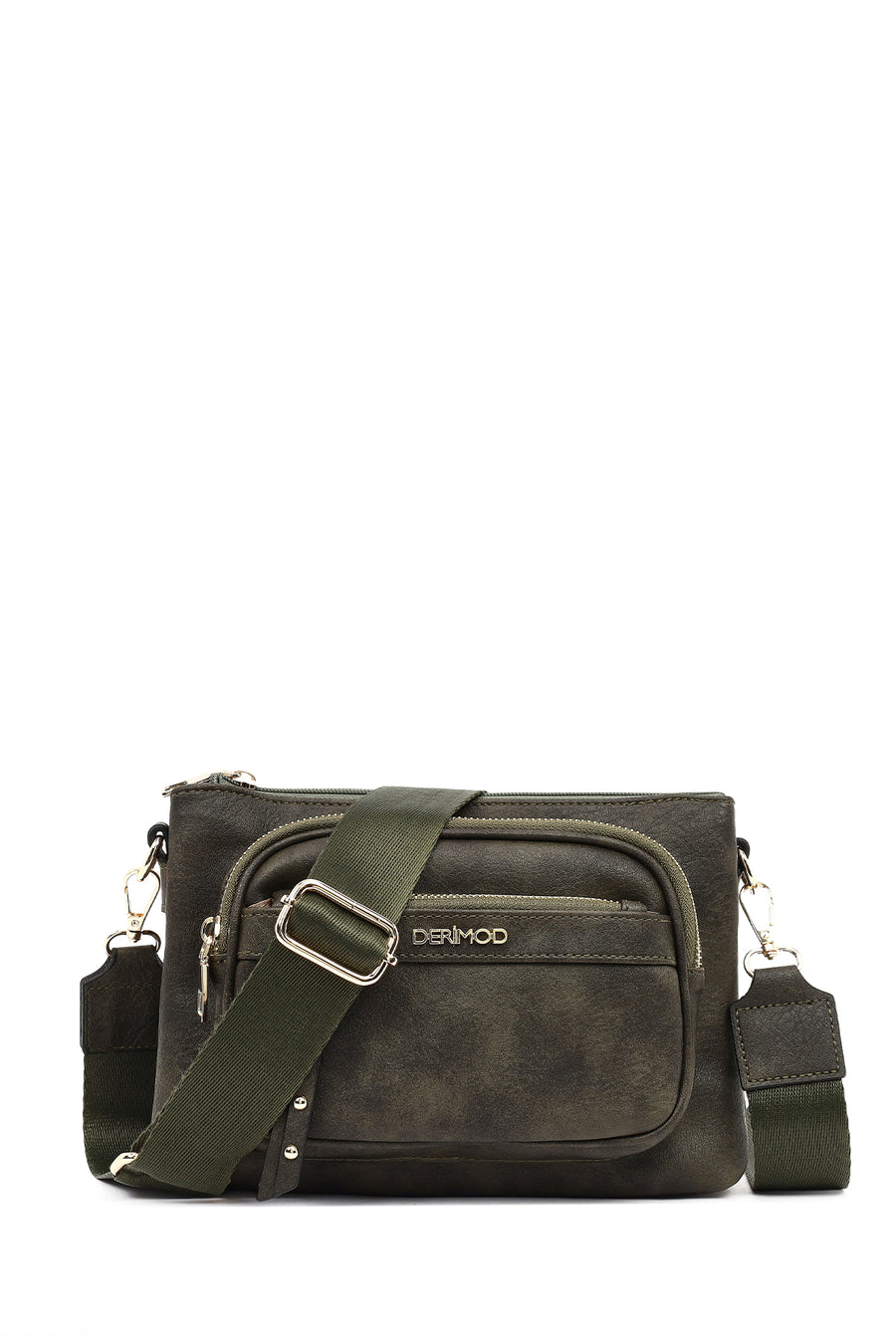 Women's Khaki Crossbody Bag 25WBD212218 | Derimod