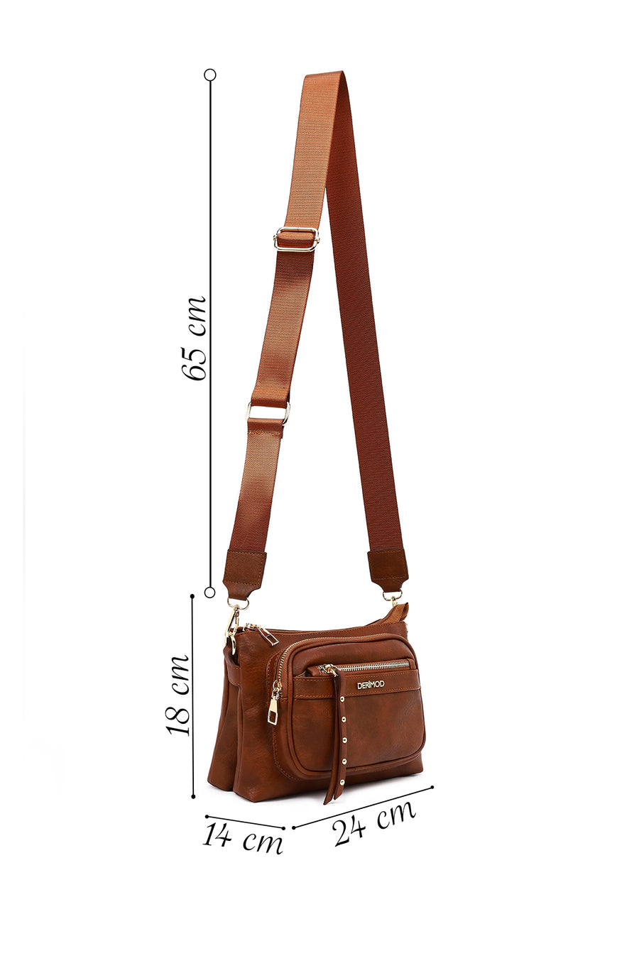 Women's Tan Crossbody Bag