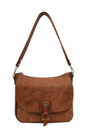Women's Tan Long Strap Shoulder Bag | Derimod
