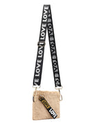 Women's Tan Long Strap Plush Clutch Bag | Derimod