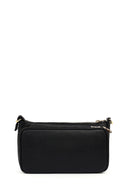 Women's Black Long Strap Leather Shoulder Bag | Derimod