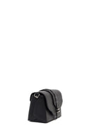Women's Black Long Strap Leather Crossbody Bag | Derimod