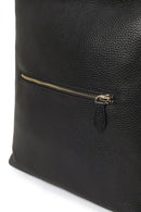Woman Black Long-Strap Leather Shoulder Bag | Derimod