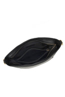 Woman Black Long-Strap Leather Shoulder Bag | Derimod