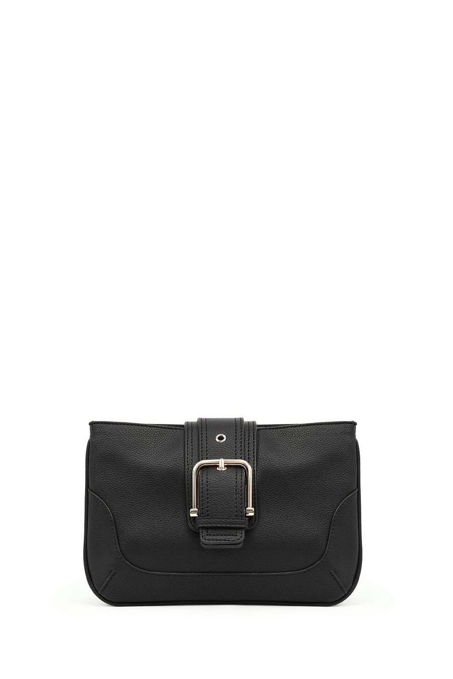 Women's Black Long Strap Crossbody Bag