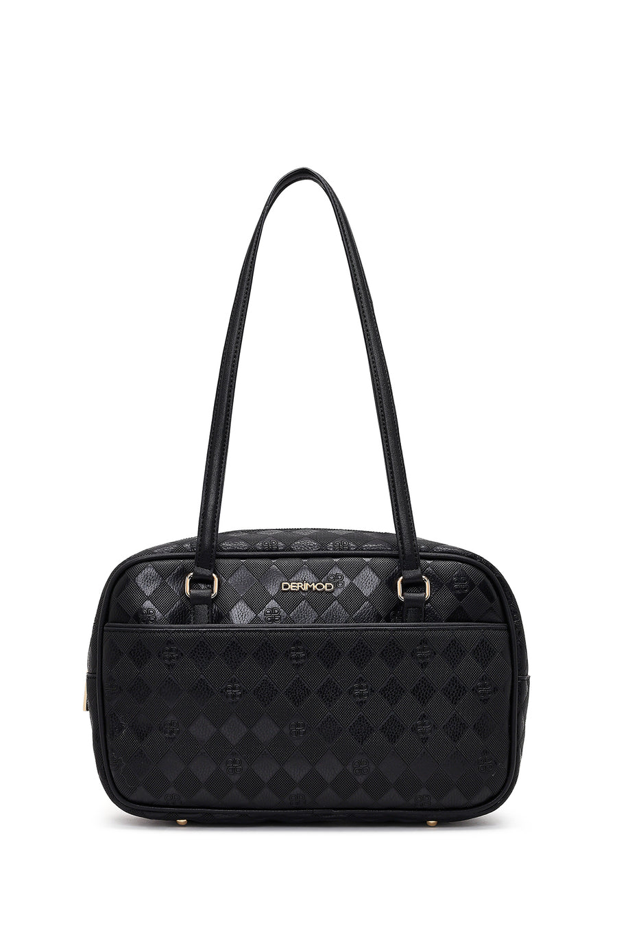 Women's Black Printed Shoulder Bag 25WBD238126 | Derimod