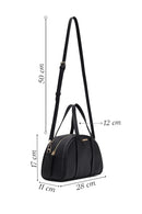 Women's Black Long Strap Classic Handbag | Derimod