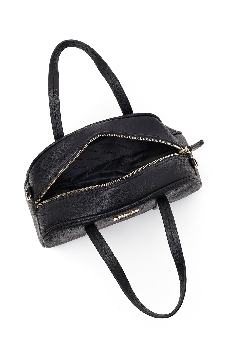 Women's Black Long Strap Classic Handbag