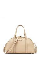 Women's Beige Long Strap Classic Handbag | Derimod