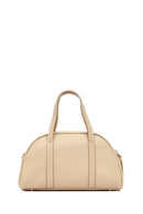 Women's Beige Long Strap Classic Handbag | Derimod