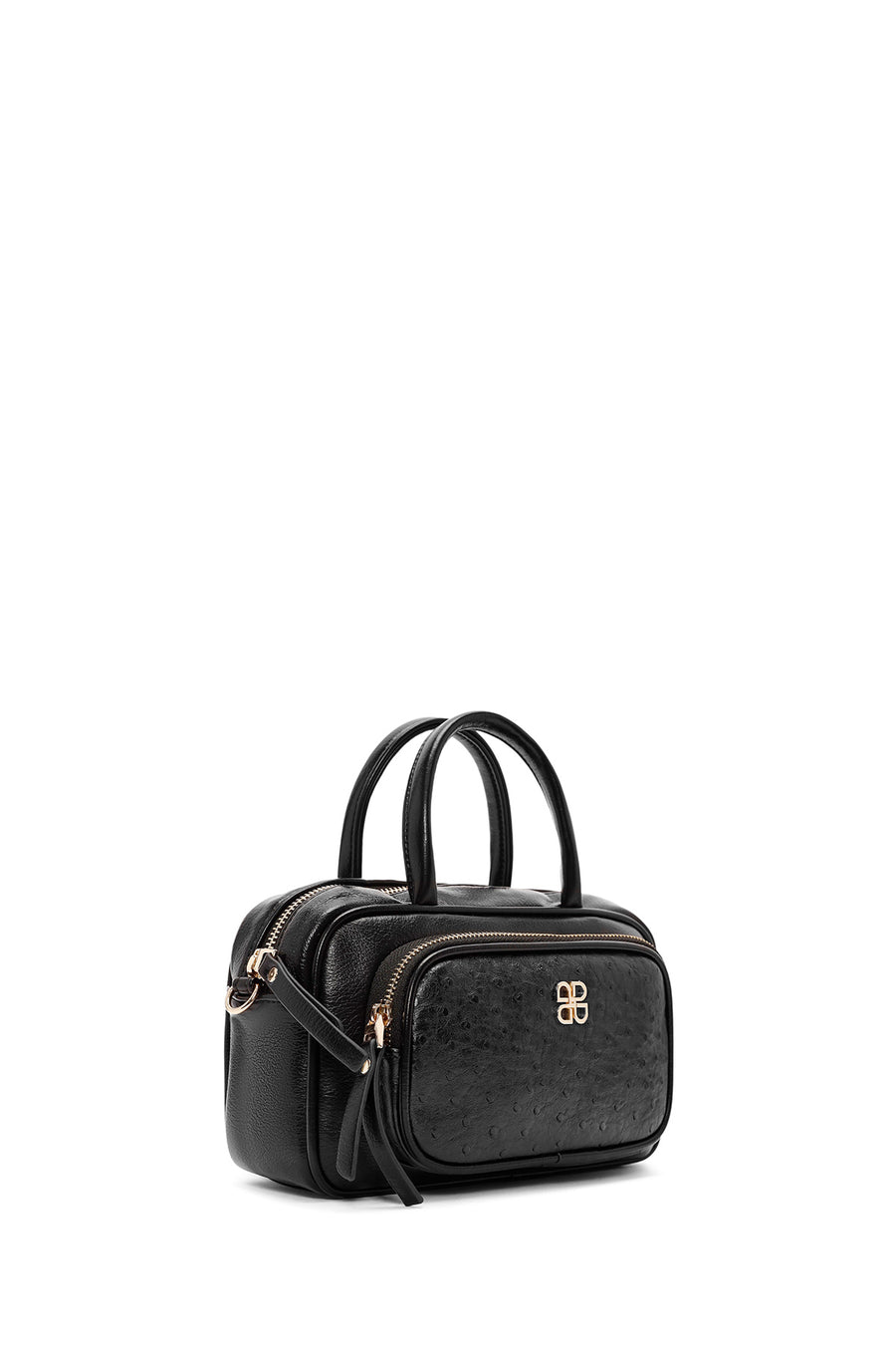Women's Black Long Strap Shoulder Bag
