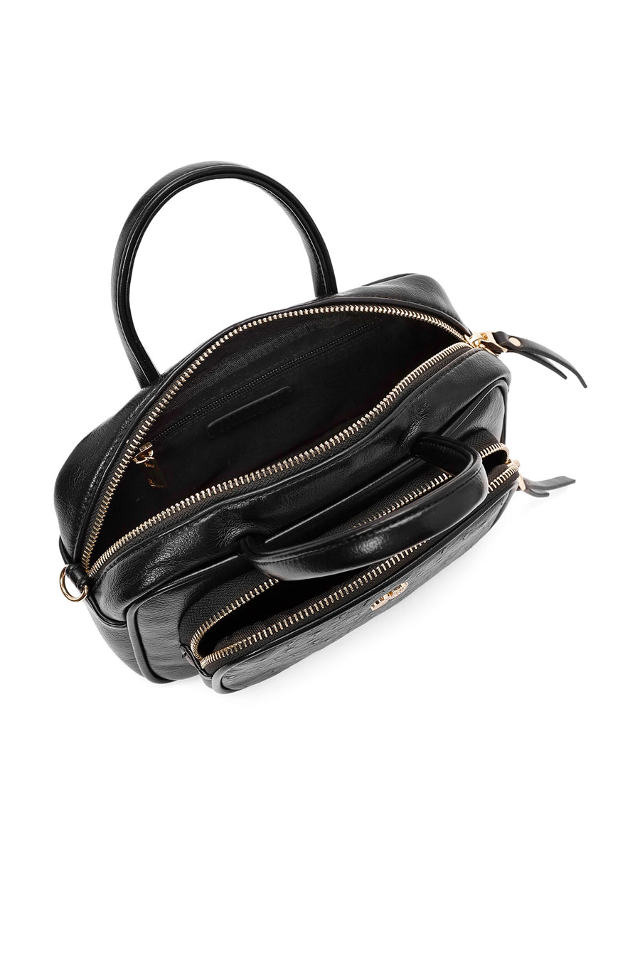 Women's Black Long Strap Shoulder Bag