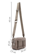 Women's Taupe Long Strap Crossbody Bag | Derimod