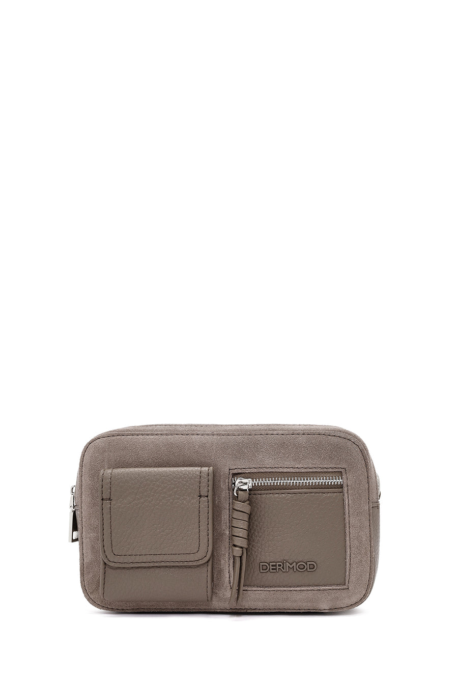 Women's Taupe Long Strap Crossbody Bag