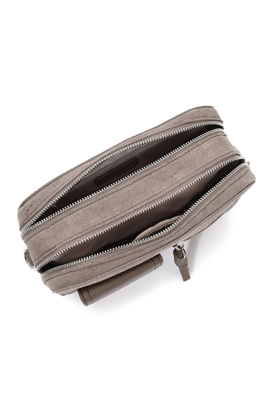 Women's Taupe Long Strap Crossbody Bag