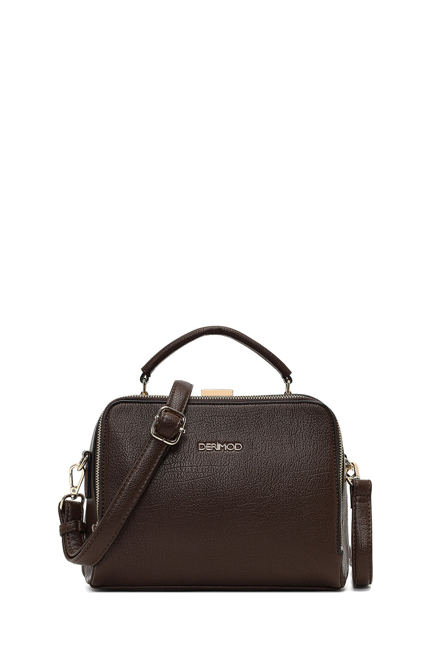 Women's Brown Long Strap Shoulder Bag 25WBD2466FT | Derimod