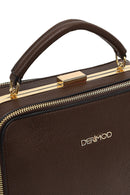 Women's Brown Long Strap Shoulder Bag | Derimod