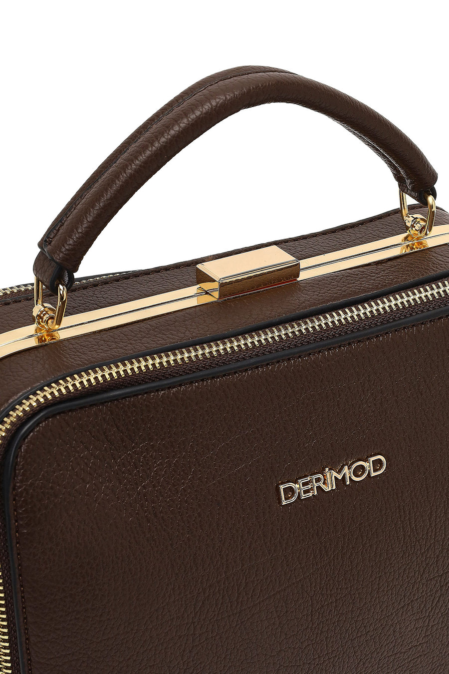 Women's Brown Long Strap Shoulder Bag