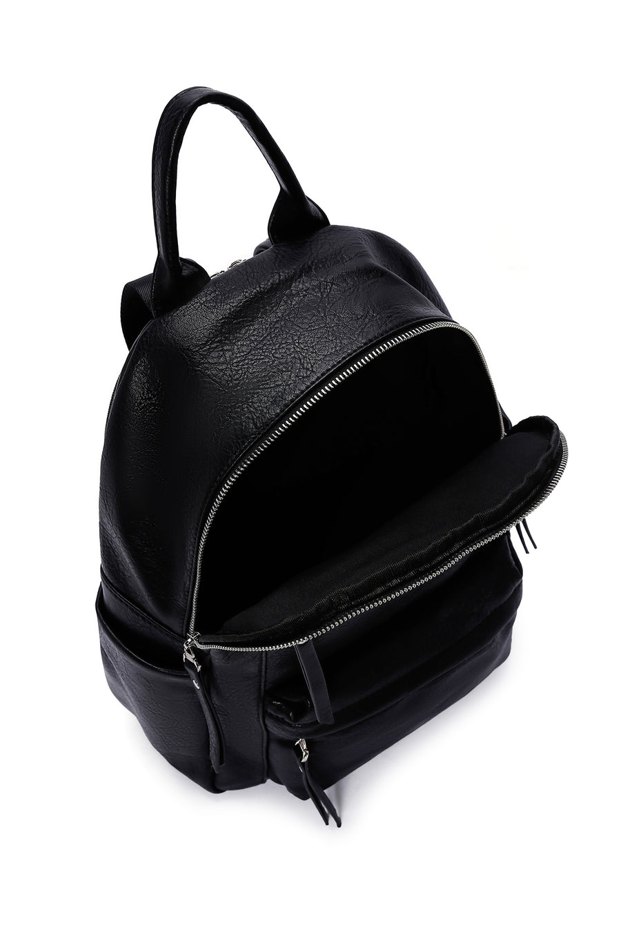 Women's Black Casual Backpack
