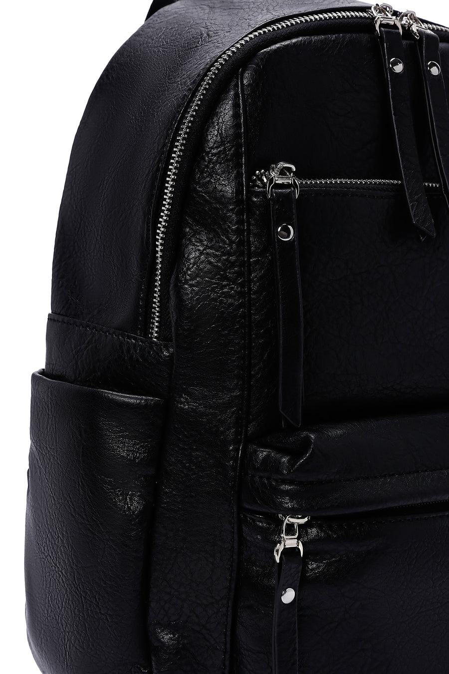 Women's Black Casual Backpack