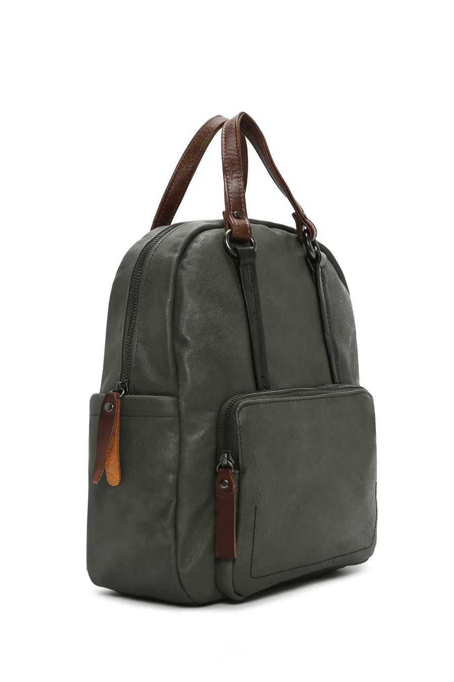 Women's Khaki Casual Backpack