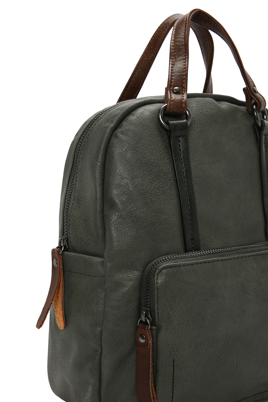 Women's Khaki Casual Backpack