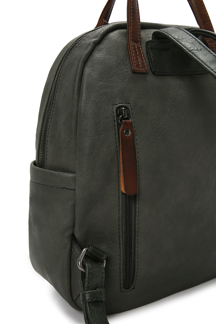 Women's Khaki Casual Backpack