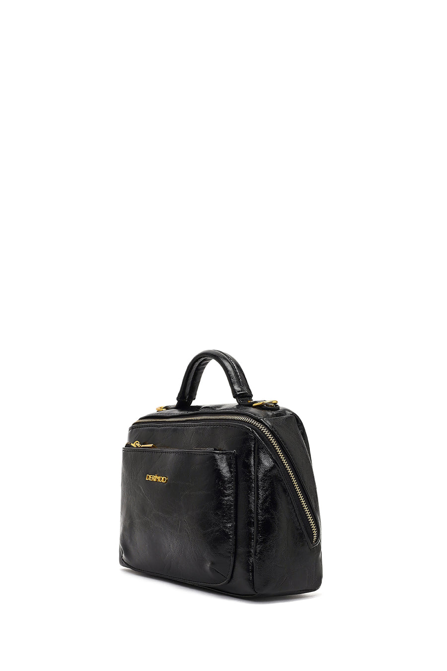 Women's Black Long Strap Crossbody Bag