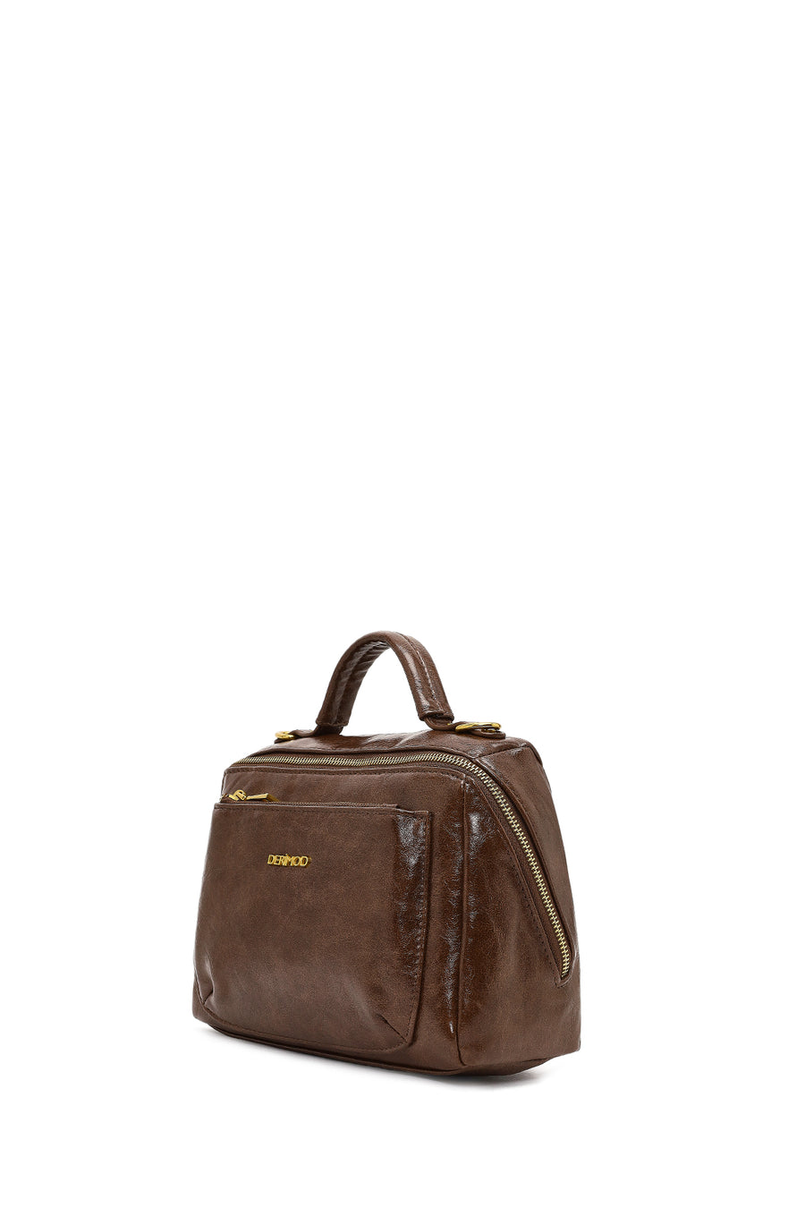 Women's Brown Long Strap Crossbody Bag