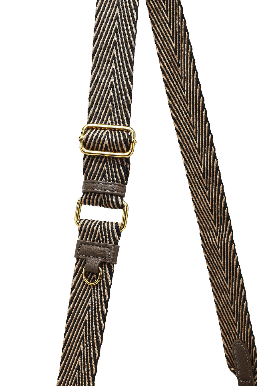 Women's Mink Long Strap Suede Leather Crossbody Bag