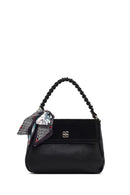 Women's Black Long Strap Suede Shoulder Bag | Derimod