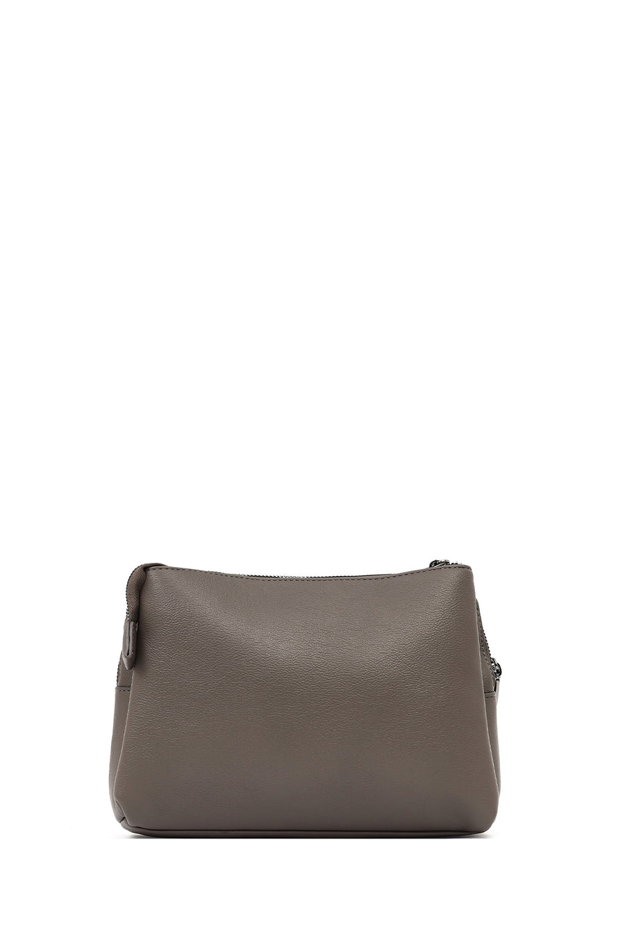 Women's Gray Long Strap Crossbody Bag