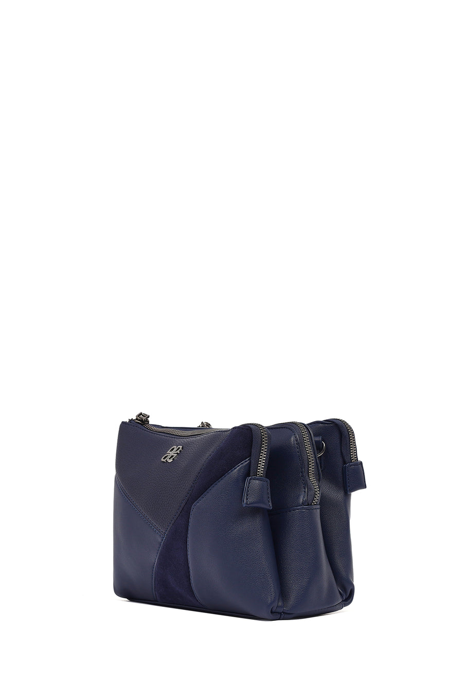 Women's Navy Blue Long Strap Crossbody Bag