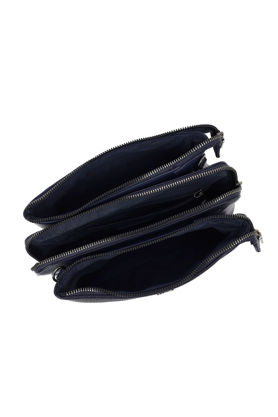 Women's Navy Blue Long Strap Crossbody Bag