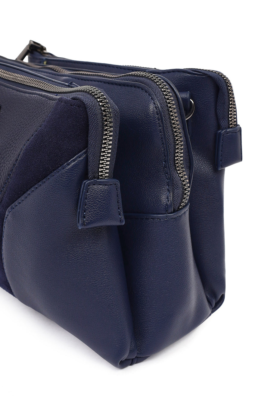 Women's Navy Blue Long Strap Crossbody Bag