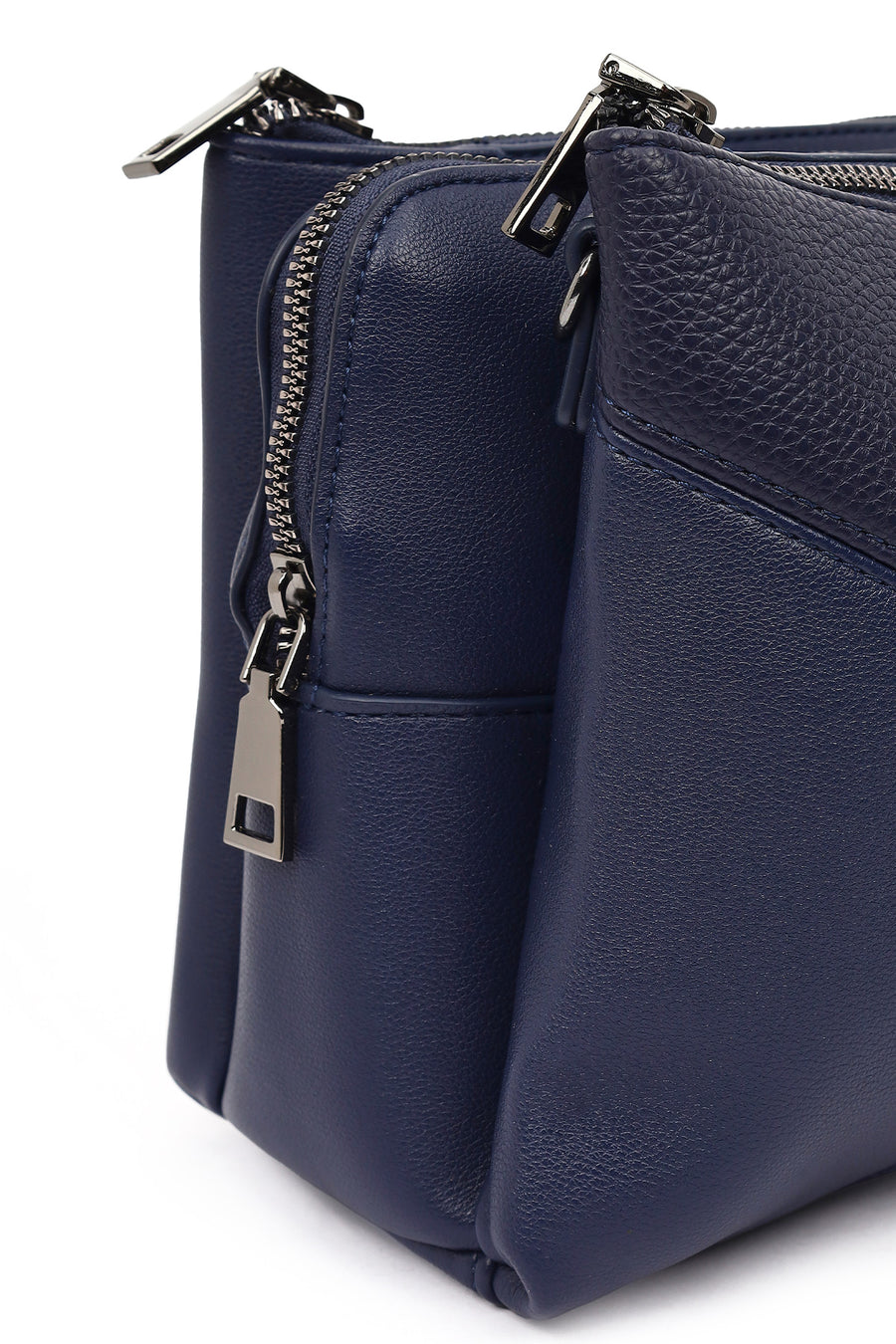 Women's Navy Blue Long Strap Crossbody Bag