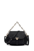 Women's Black Long Strap Mini Shoulder Bag | Derimod