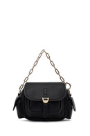 Women's Black Long Strap Mini Shoulder Bag | Derimod