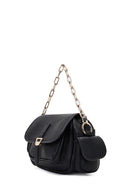Women's Black Long Strap Mini Shoulder Bag | Derimod