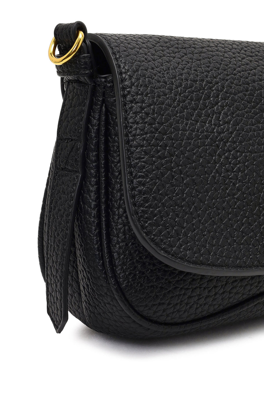 Women's Black Long Strap Crossbody Bag