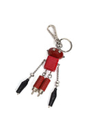 Women's Burgundy Charm Shoulder Bag | Derimod