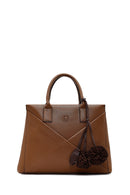 Women's Brown Long Strap Accessorized Shoulder Bag | Derimod